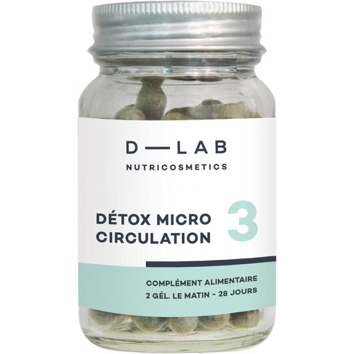 D-LAB Nutricosmetics - Détox Microcirculation - Produit bien etre sante
