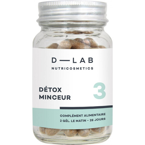 D-LAB Nutricosmetics - Détox Minceur 3 mois 