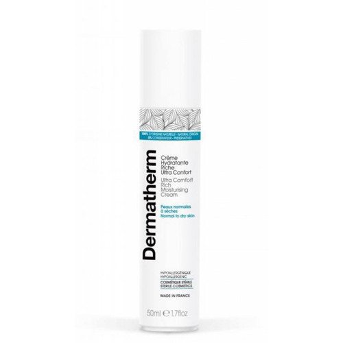 Dermatherm - Crème hydratante riche - Ultra Confort - Cosmetique dermatherm