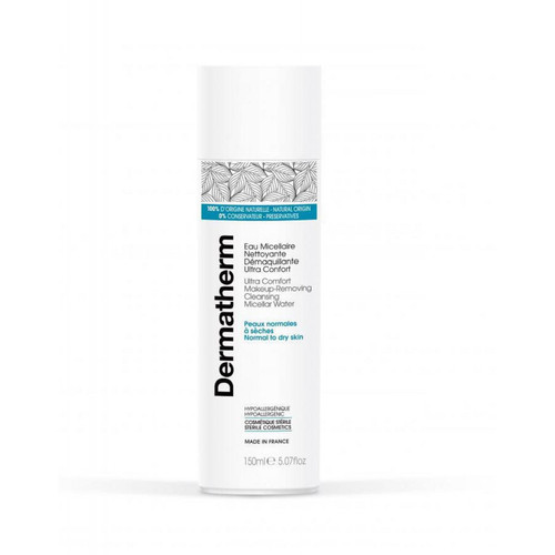 Dermatherm - Eau micellaire nettoyante démaquillante - Ultra Confort - Cosmetique dermatherm