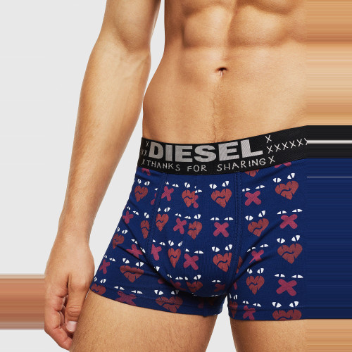 Diesel Underwear - Boxer Damien siglé ceinture élastique - Diesel underwear homme