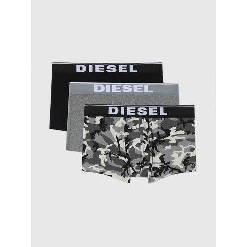 Diesel Underwear - Pack de 3 boxers logotes ceinture elastique - Diesel underwear homme