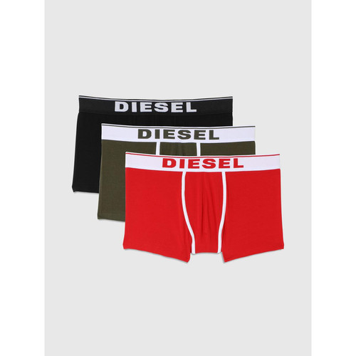 Diesel Underwear - Pack de 3 Boxers Logoté Ceinture élastique  - Shorty boxer homme