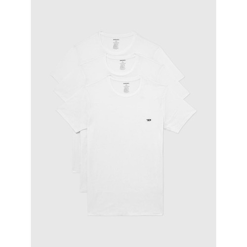 Diesel Underwear - Pack de 3 t-shirts manches courtes logo D - T shirt polo homme
