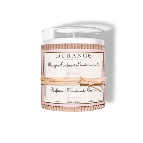 Durance - Bougie Traditionnelle DURANCE Parfum Jasmin SWANN - Parfums d'Ambiance et Bougies Parfumées