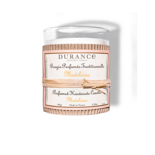 Durance - Bougie Parfumée Traditionnelle Madeleine - Cadeaux Saint Valentin Parfum HOMME