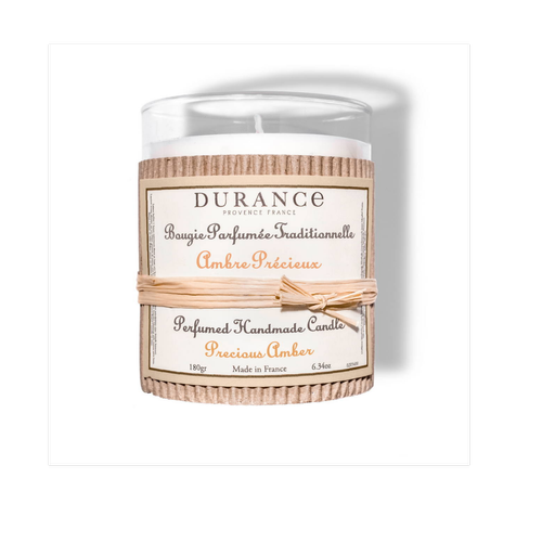 Durance - Bougie Traditionnelle DURANCE Parfum Ambre Précieux SWANN - Parfums d'Ambiance et Bougies Parfumées