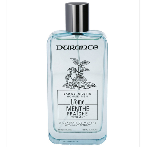 Durance - Eau De Toilette Menthe Fraîche - Cadeaux Saint Valentin Parfum HOMME