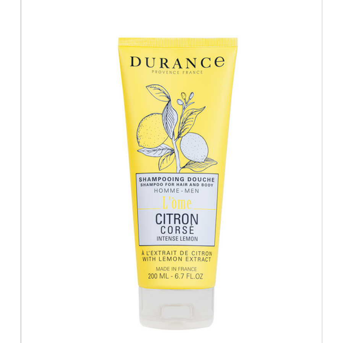 Durance - Citron Corsé Shampooing Douche - Durance Parfums d’Intérieur