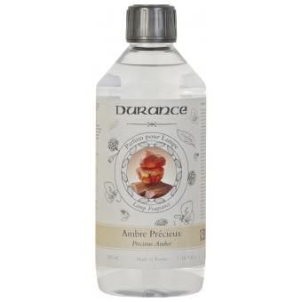 Durance - Parfum pour Lampe Merveilleuse 500 ml Ambre Précieux - Parfums d'Ambiance et Bougies Parfumées