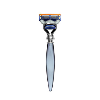E Shave - Rasoir Moderne Bleu - Lames Fusion® 5 Lames