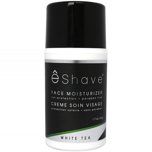 E Shave - Face Moisturizer - Hydratant Visage Thé Blanc - Produit de rasage e shave