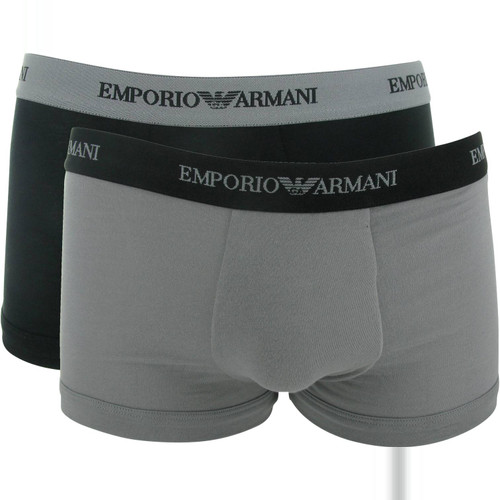 Emporio Armani Underwear - PACK 2 BOXERS COTON STRETCH - Emporio armani underwear homme