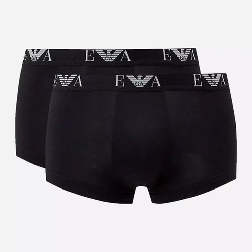 Emporio Armani Underwear - PACK 2 BOXER STRETCH - Homme Tendance Noir - Cadeau mode homme