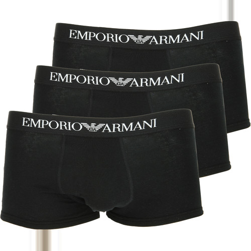 PACK ECONOMIQUE DE 3 BOXERS - Pur Coton-Emporio Armani