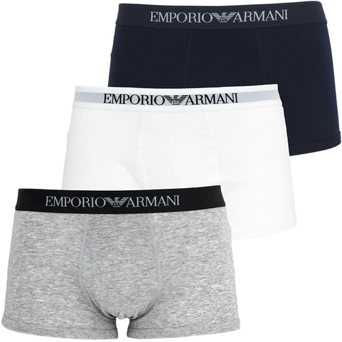 Emporio Armani Underwear - PACK ECONOMIQUE DE 3 BOXERS - Pur Coton-Emporio Armani - Cadeau mode homme