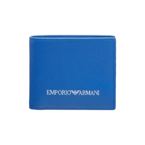 Emporio Armani - Portefeuille bleu - Porte cartes portefeuille homme
