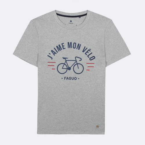 Faguo - T-Shirt homme  ARCY Gris - Mode faguo mode homme