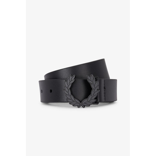Fred Perry - Ceinture Homme en cuir noire - Fred Perry - Promotions Mode HOMME
