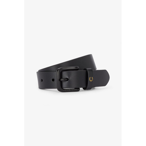 Fred Perry - Ceinture Homme en cuir noire - Fred Perry - Maroquinerie fred perry homme