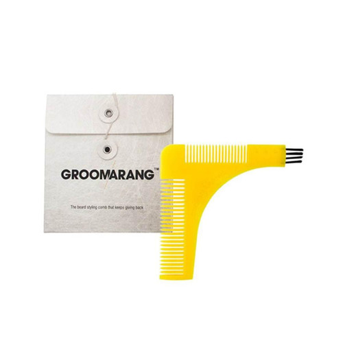 Groomarang - Peigne à barbe 3 en 1 - Accessoires rasage homme