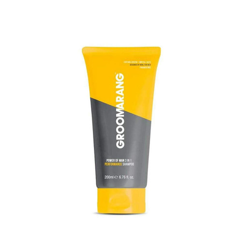Groomarang - Shampoing 3 en 1 antibactérien pour tout type de cheveux - Shampoing homme