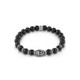 Guess Bijoux - Bracelet Homme Boudha noir perles & métal Guess Bijoux UMB28009 -