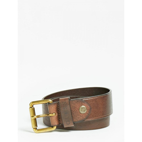 Guess Maroquinerie - Ceinture ajustable en cuir  - Promotions French Guess Maroquinerie