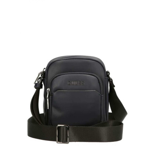Guess Maroquinerie - Sac reporter homme bleu SCALA - Promotions Maroquinerie HOMME