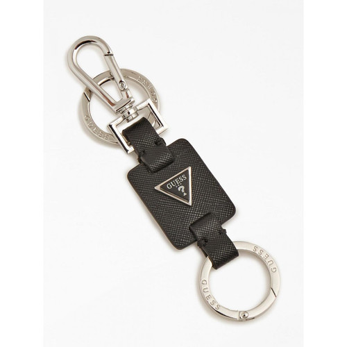 Guess Maroquinerie - Porte-Clés avec logo en cuir Certosa - Porte clefs homme