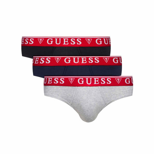 Guess Underwear - Pack 3 slips logotés - Guess underwear homme