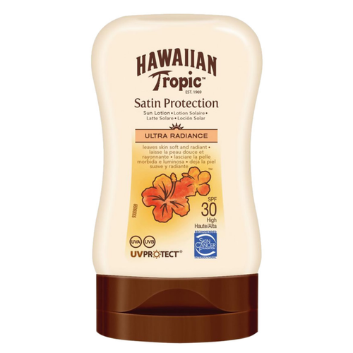 Hawaiian Tropic - Mini Lotion Solaire  Satin - Format Voyage Spf 30 - Creme solaire homme corps