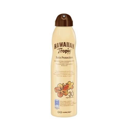 Hawaiian Tropic - Brume Protectrice Satin - Creme solaire homme corps