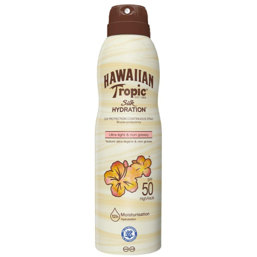 Hawaiian Tropic - Lotion Hydratante SPF50 pour le corps - Hawaiian tropic solaire