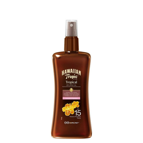 Hawaiian Tropic - Spray huile solaire protectrice - Soins solaires
