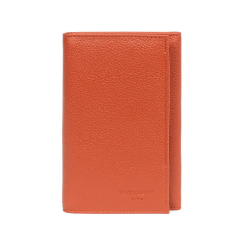 Hexagona - Porte-papiers orange - Porte document homme cuir