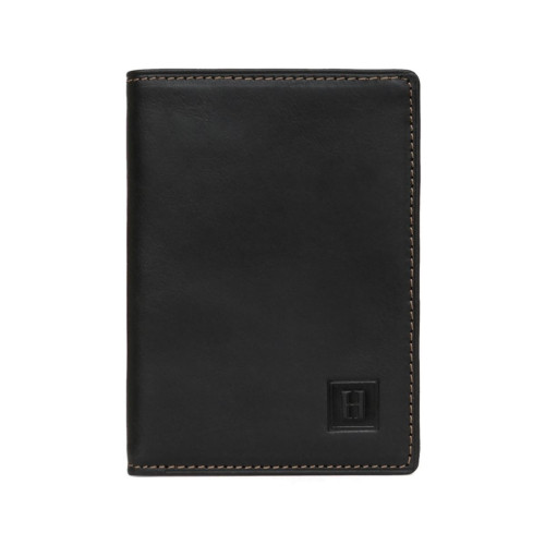 Hexagona - Portefeuille européen noir - Porte cartes portefeuille homme