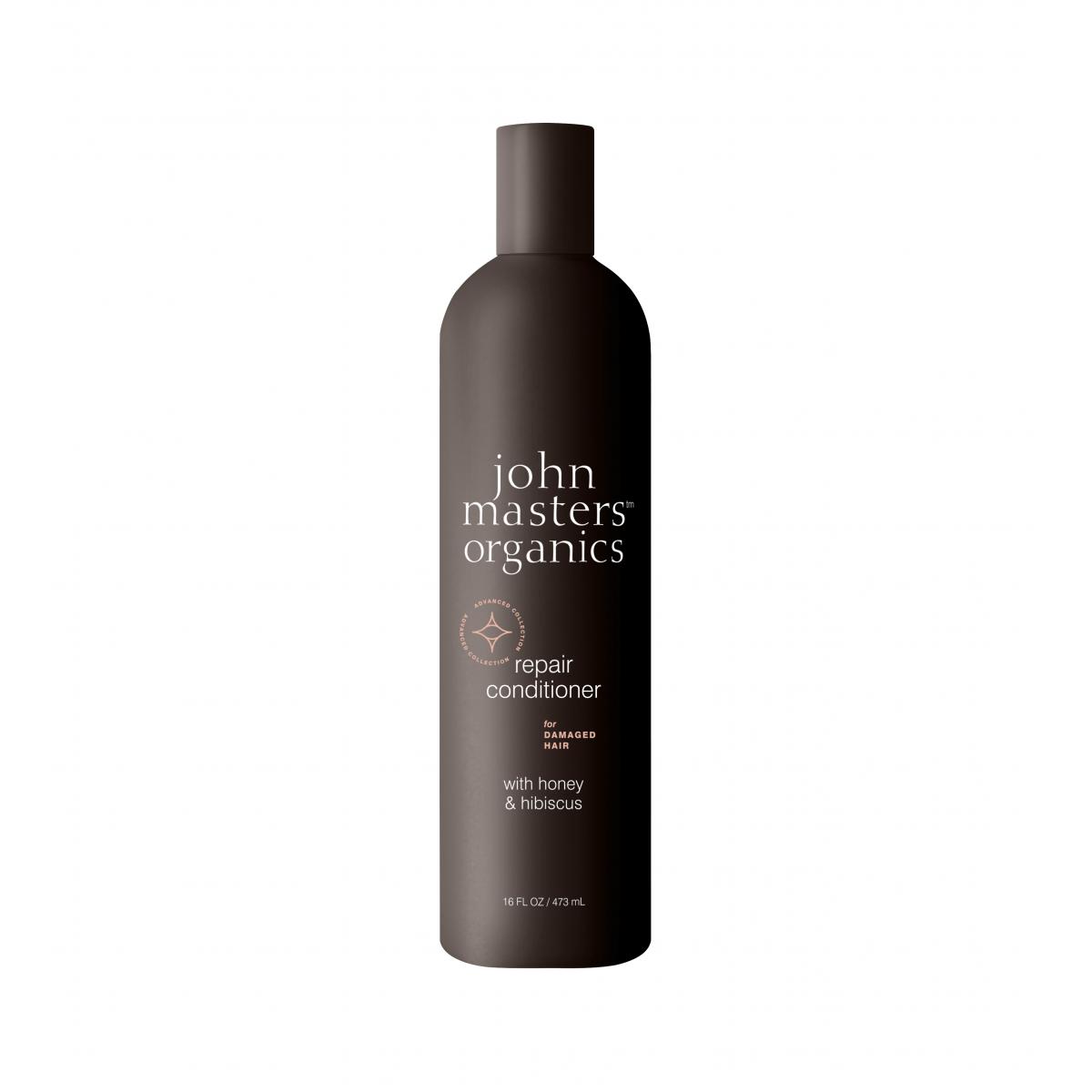 Après-Shampoing Pour Cheveux Abîmes Au Miel Et A L'hibiscus John Masters Organics