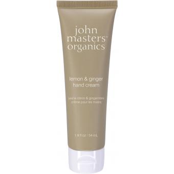 John Masters Organics - Crème Hydratante Mains Citron Gingembre Peau Normale à Mixte - Soins main homme