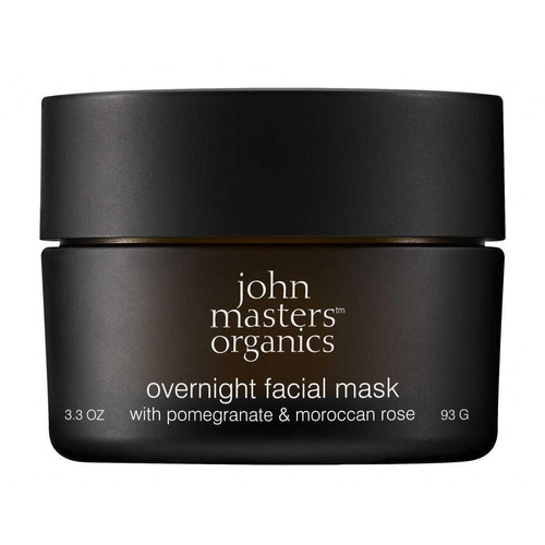 John Masters Organics - Masque de nuit à la grenade & à la rose du Maroc - Gommage masque visage homme