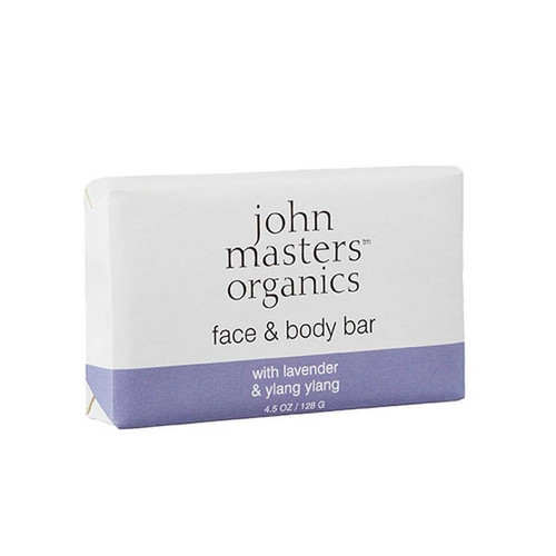 John Masters Organics - Savon lavande, rose, géranium et ylang-ylang - John masters organics