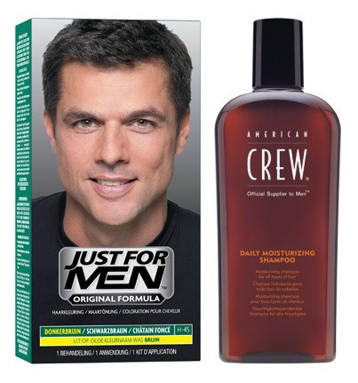 Just For Men - COLORATION CHEVEUX & SHAMPOING Châtain Foncé - Teinture et Coloration Cheveux pour Hommes