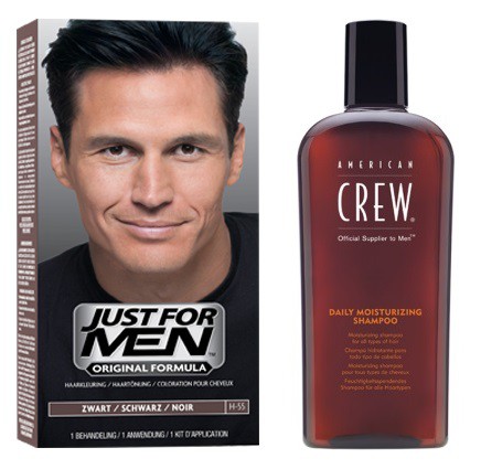 Just For Men - COLORATION CHEVEUX & SHAMPOING Noir Naturel - Teinture cheveux homme