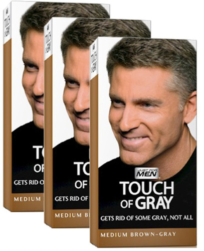 Just For Men - COLORATIONS CHEVEUX Gris Châtain - Teinture et Coloration Cheveux pour Hommes