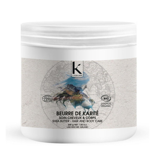 K Pour Karite - Beurre de Karité - Creme hydratante et gommage homme