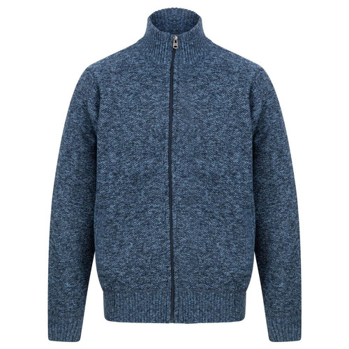 Kensington - Sweat homme bleu - Pull gilet sweatshirt homme
