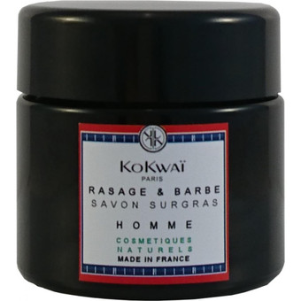 Kokwai - Savon 2 en 1 Barbe et Rasage - Savon de rasage