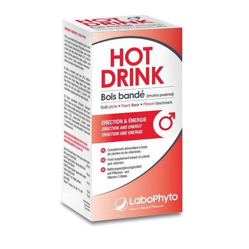 Labophyto - Hot Drink HOMME Bois bandé - Stimulants sexuels aphrodisiaques