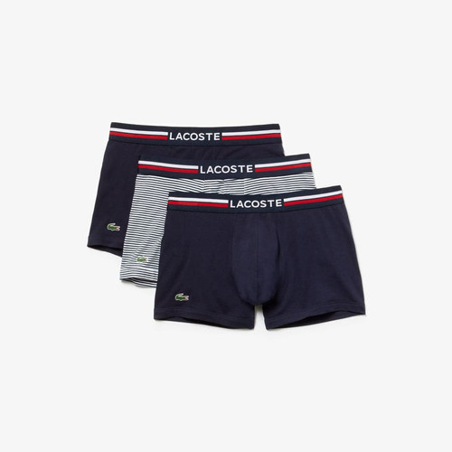 Lacoste Underwear - Pack 3 boxers - Lacoste underwear homme