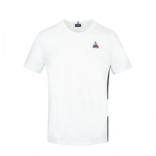 Le coq sportif - Tee-shirt homme SAISON 1 SS N°3 M blanc - Cadeaux Fête des Pères Ceinture & bretelle HOMME